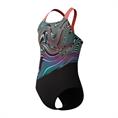 Speedo ECO+ Printed Placement Powerback Meisjes Badpak
