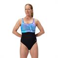 Speedo ECO Shaping Contour Eclipse Printed Dames Badpak