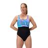 Speedo ECO Shaping Contour Eclipse Printed Dames Badpak