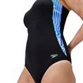 Speedo ECO Shaping Lunalustre Printed Dames Badpak