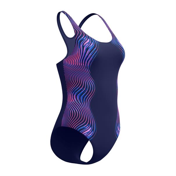 Speedo Print Medalist Dames Badpak