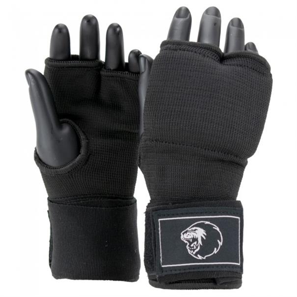 Super pro boxing Combat Gear Binnenhandschoenen Met Bandage Zw/Wi