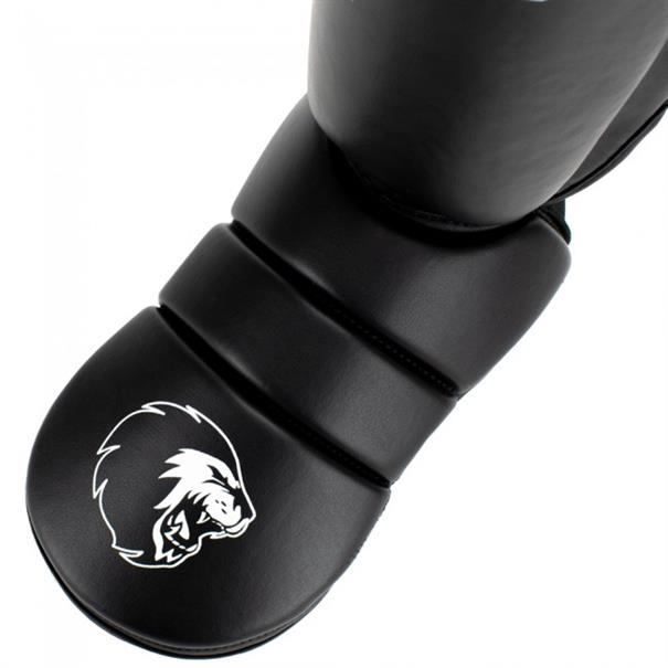 Super pro boxing Combat Gear Scheenbeschermer Protector Zwart/Wit