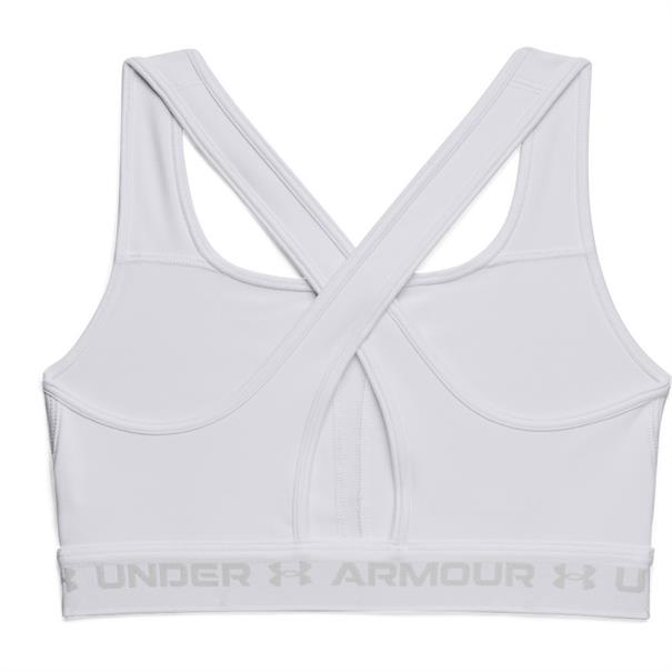 Under Armour ua crossback mid bra-wht