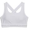 Under Armour ua crossback mid bra-wht