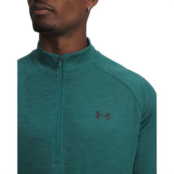 Under Armour ua tech textured 1/2 zip-grn